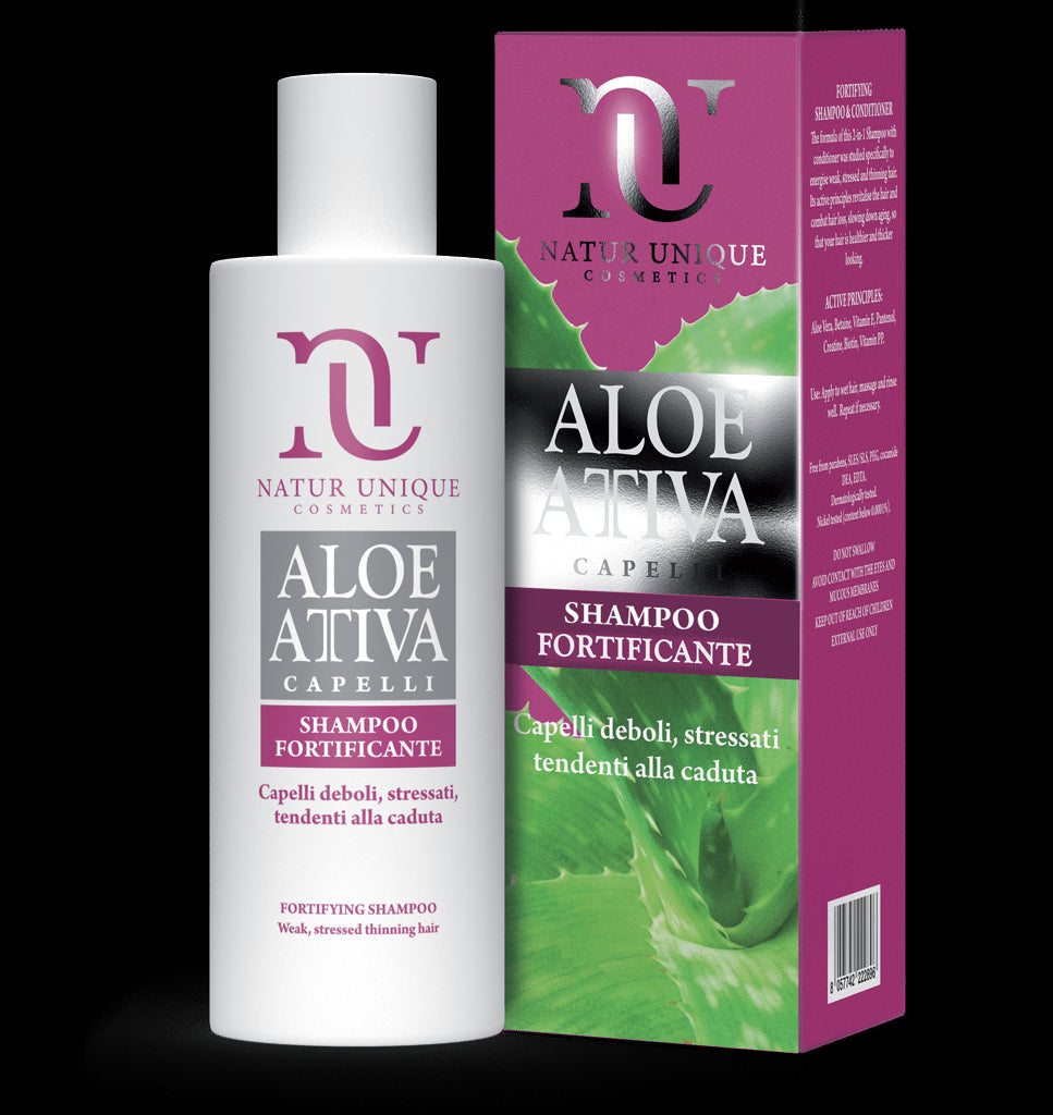 Shampoo Fortificante Aloe Attiva Shampoo Natur Unique