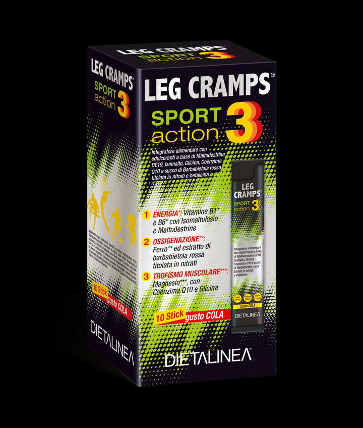 Dietalinea Leg Cramps® Sport Action 3 Tonici e recupero fisico Dietalinea