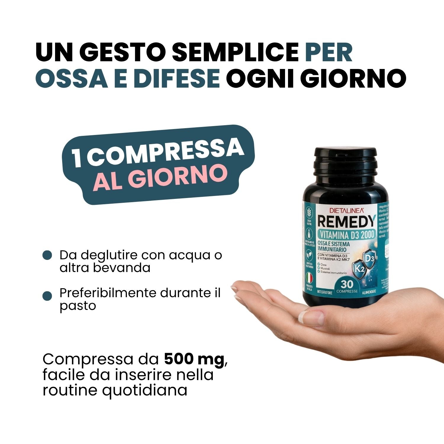 Dietalinea Remedy Vitamina D3