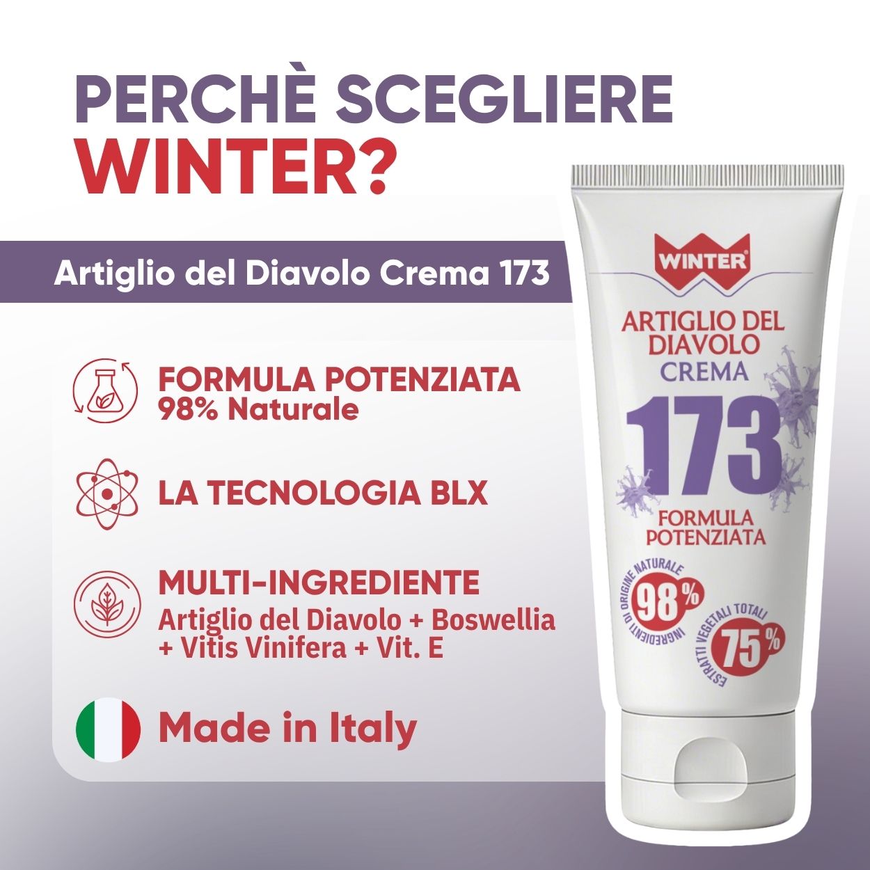 Artiglio del Diavolo Crema 173 - Sollievo Articolazioni 100ml