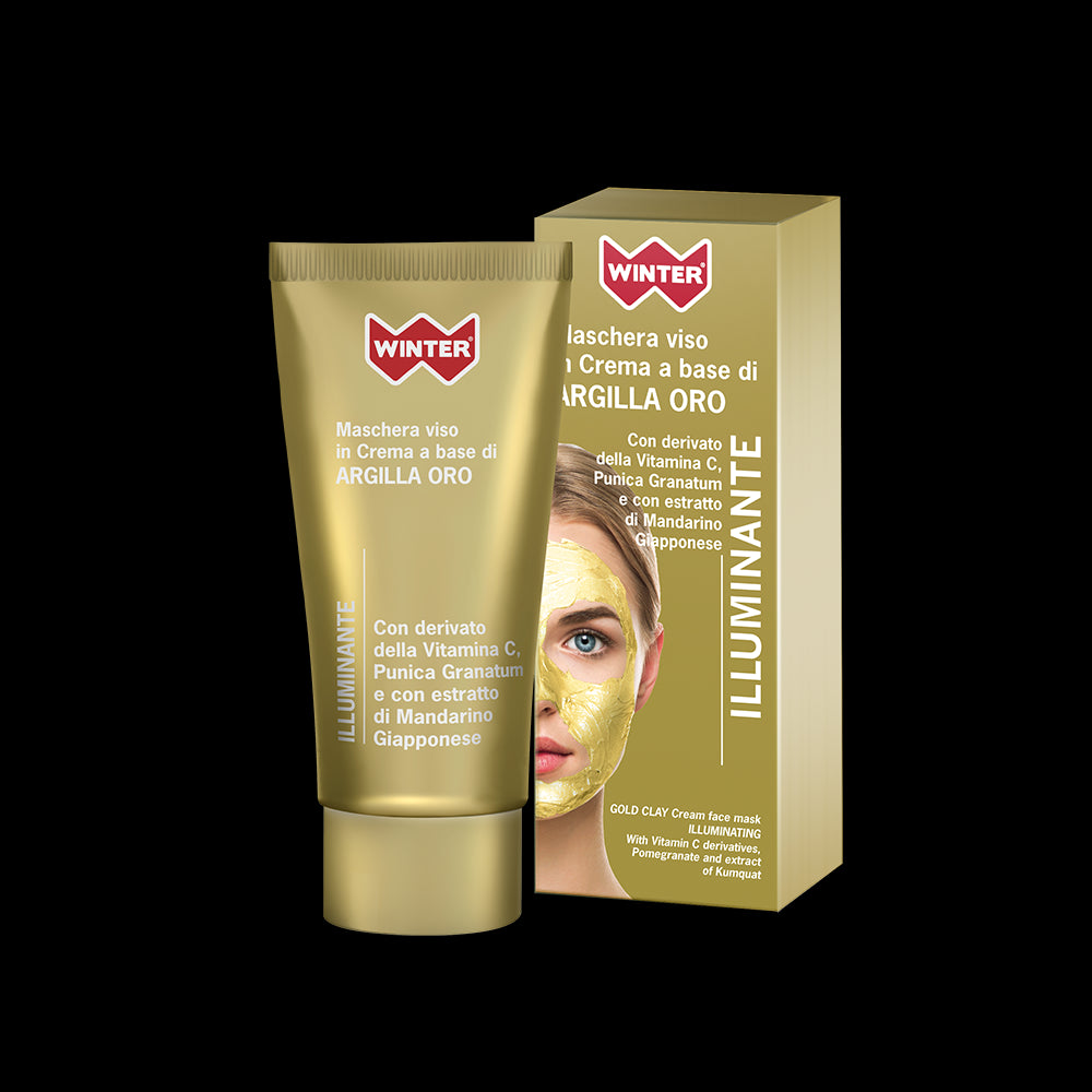 Winter Maschera Viso Argilla Oro Maschere e patch per il viso Winter