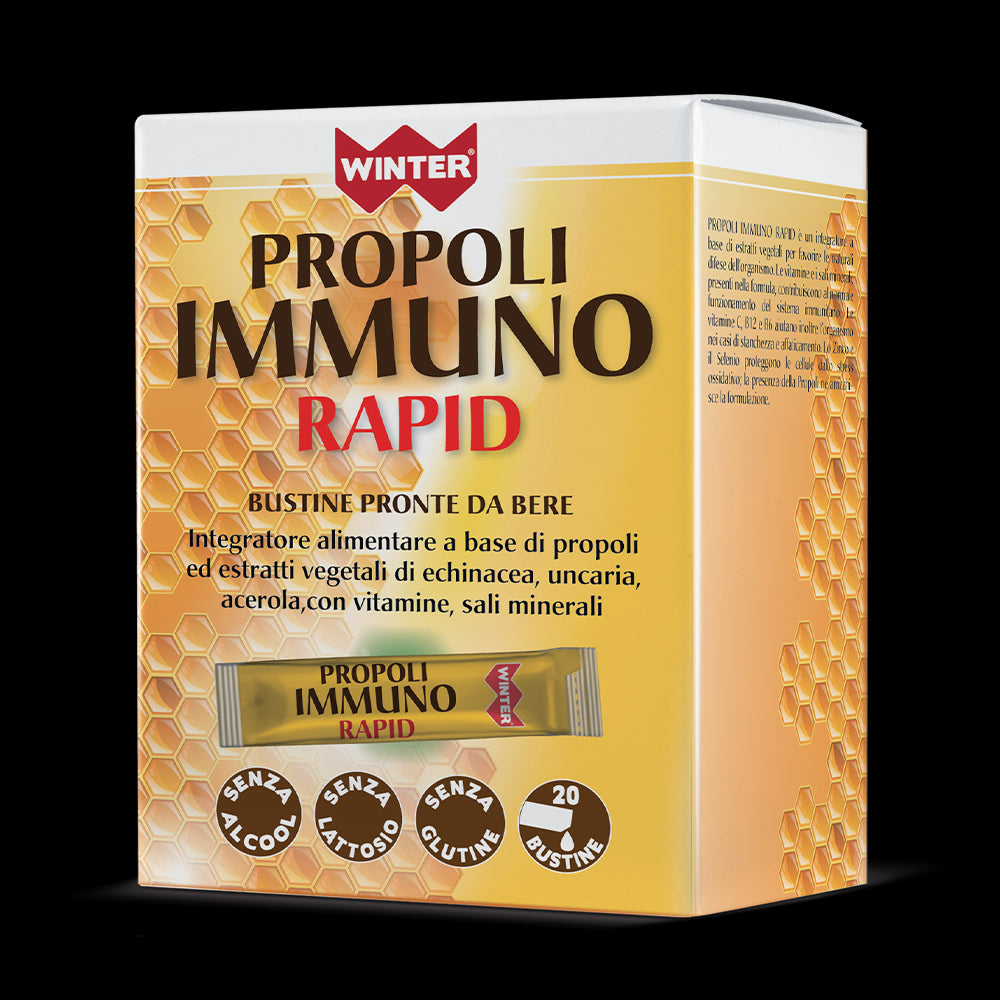 Winter Propoli Immuno Rapid Benessere vie respiratorie Winter