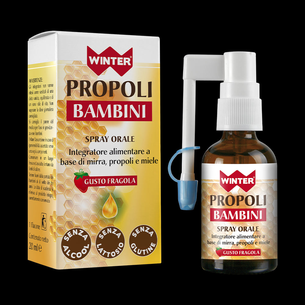 Winter Propoli Spray Orale Bambini Benessere vie respiratorie Winter