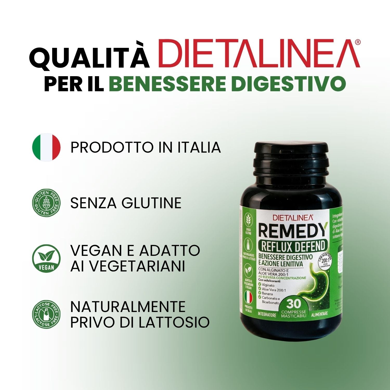 Dietalinea Remedy Reflux Defend 