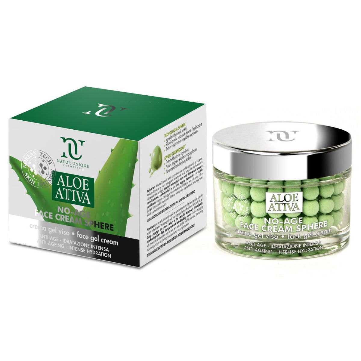 Aloe Attiva No-Age Face Cream Sphere 50g