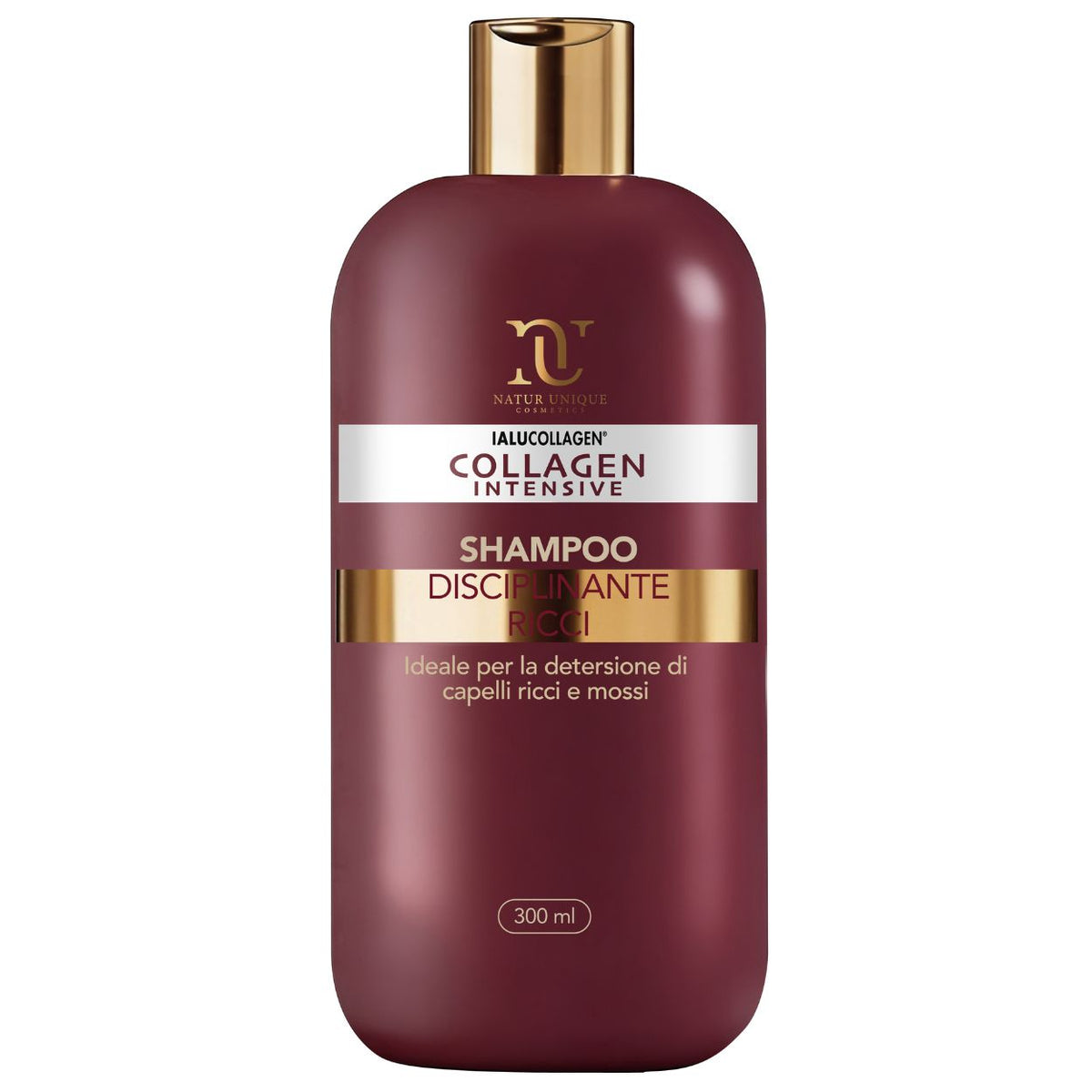 Shampoo Collagene Disciplinante Capelli Ricci 300ml Natur Unique