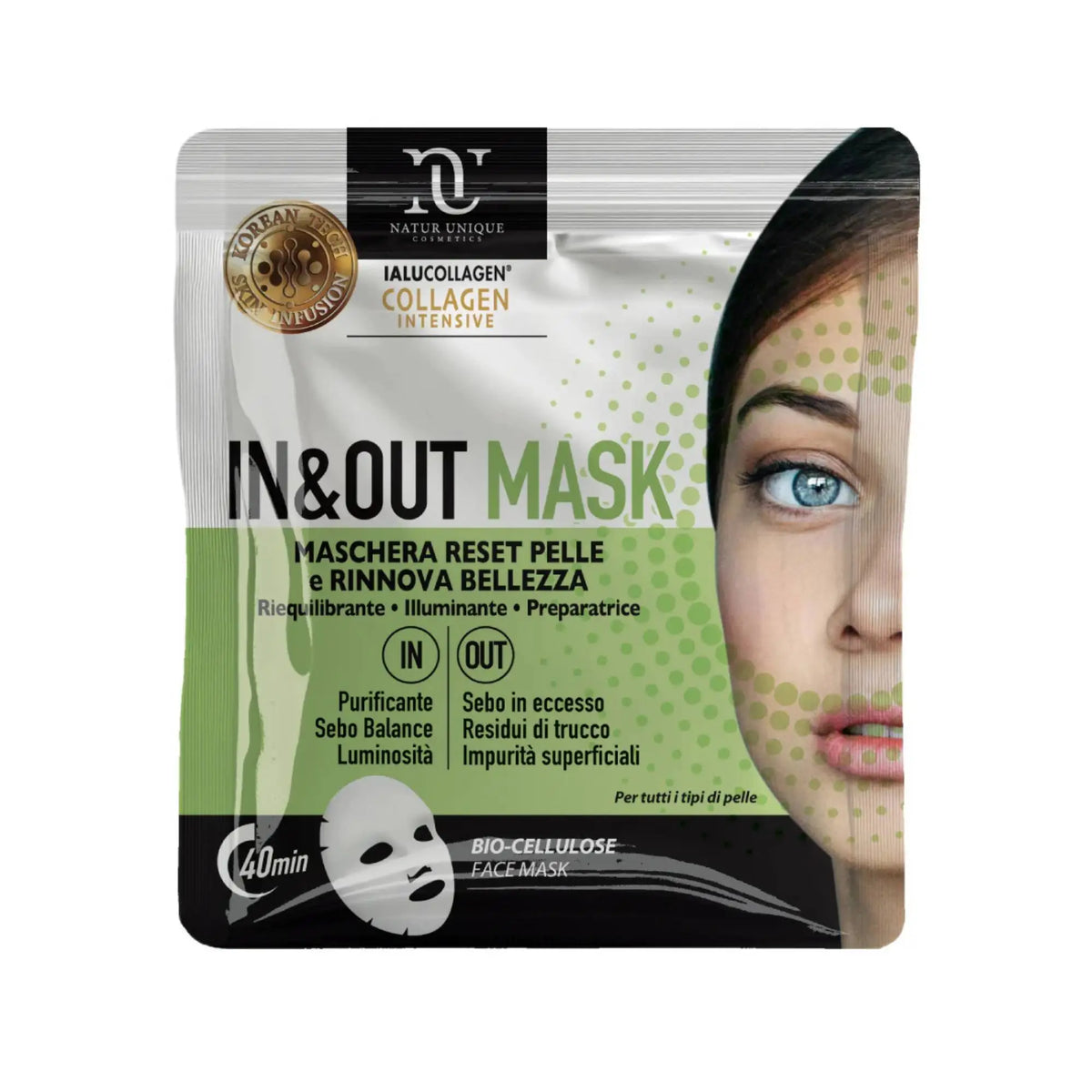 Natur Unique - Ialucollagen Collagen Intensive In & Out Mask
