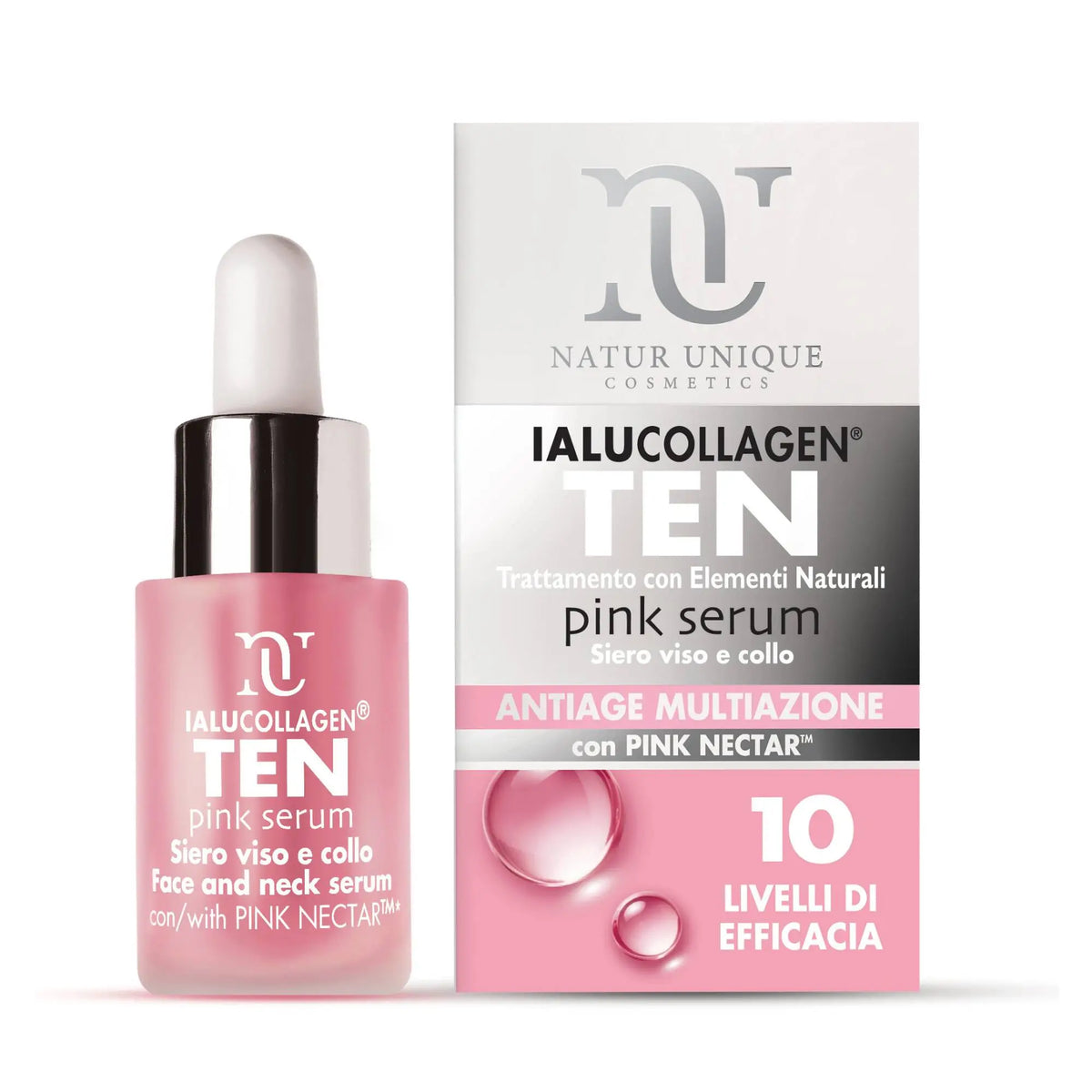 Natur Unique- Ialucollagen TEN Pink Serum 30 ml