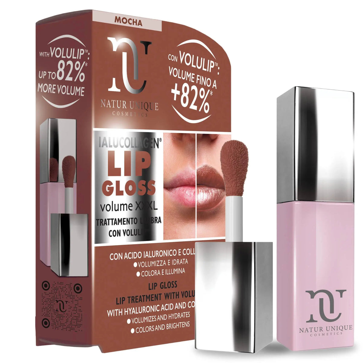 Ialucollagen Lip Gloss Volume XXXL Mocha 8ml