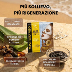 Natur Unique Maschera Viso Doposole Idratante Effetto Freddo