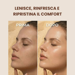 Natur Unique Maschera Viso Doposole Idratante Effetto Freddo