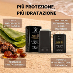 Natur Unique - Sun72 -Stick Solare Spf50+ Viso Mani Corpo 20 g